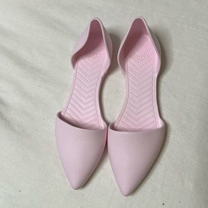 Native Womens Audrey Pink D'Orsay Flats